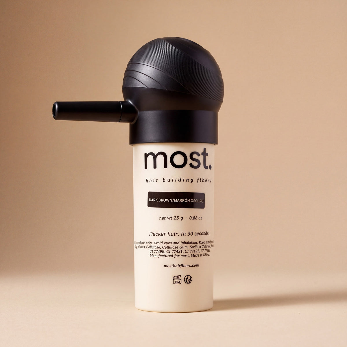 The most. Precision Applicator fitted on the fiber bottle