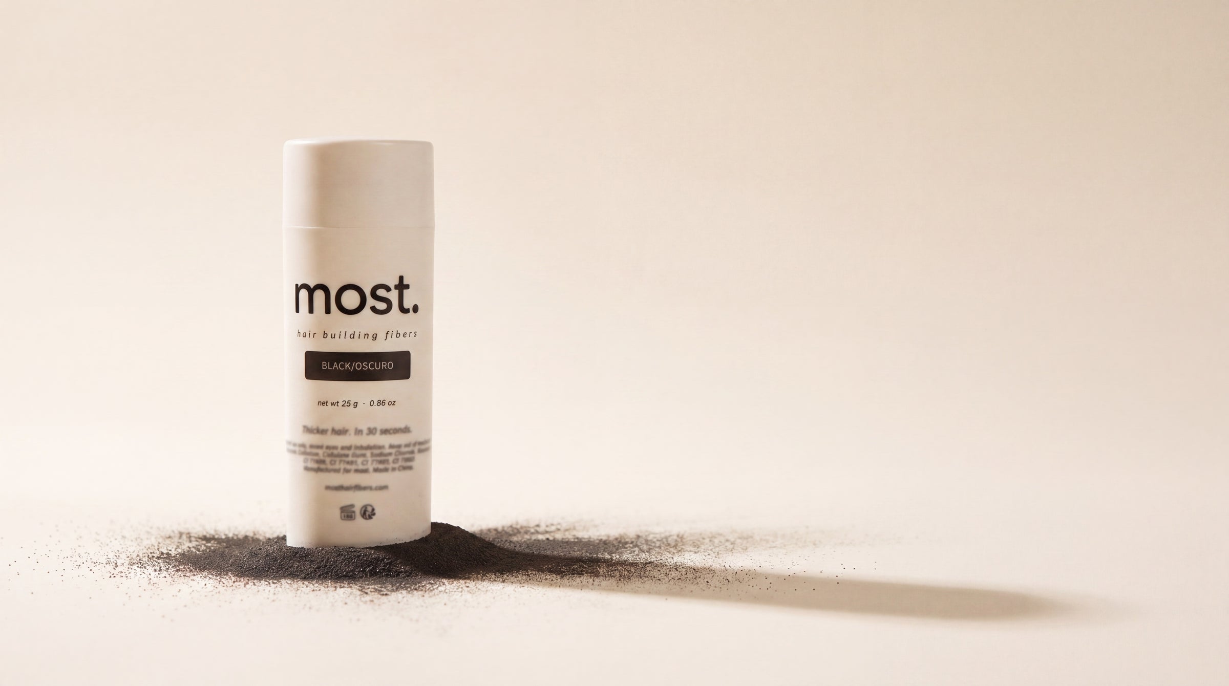 most. hair fibers